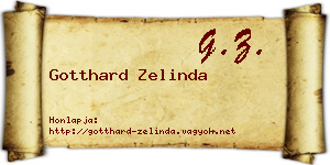 Gotthard Zelinda névjegykártya